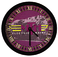 Wall Clock w/Train Sounds