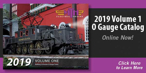 2019 O Gauge Catalog -- Volume 1