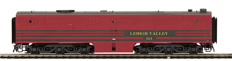 Alco PB1 - Standard DC (Vendor Cancelled Project) -- Lehigh Valley #614 (Cornell Red, black)