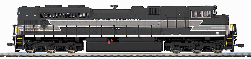 EMD SD70ACe w/Proto-Sound 3E+ & DCC -- Norfolk Southern #1066 (New York Central Heritage; black, Lightning Stripe)