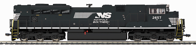 EMD SD70M-2 Marklin 3-Rail w/Proto-Sound 3E+ & DCC -- Norfolk Southern #2657 (black, white, Horse Head Logo)