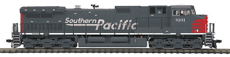 GE Dash 9-44CW - Marklin 3-Rail w/Proto-Sound 3E+ & Digital -- Southern Pacific #8101 (gray, red, Speed Lettering)