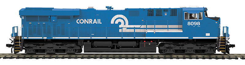 GE ES44AC - Marklin 3-Rail w/Proto-Sound 3E+ & Digital -- Norfolk Southern #8098 (Conrail Heritage Scheme; green, white)