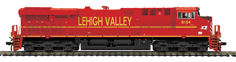 GE ES44AC - Marklin 3-Rail w/Proto-Sound 3E+ & Digital -- Norfolk Southern #8104 (Lehigh Valley Heritage Scheme V2, Cornell Red, yello