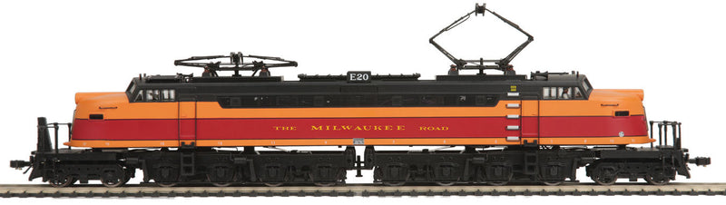 Little Joe Electric - Proto-Sound 3.0 -- Milwaukee Road E20 (orange, maroon, black, Roman Lettering on Side)