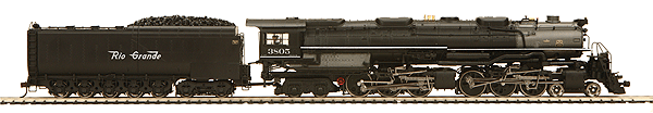 Steam 4-6-6-4 Challenger Powered w/Proto-Sound 3.0 -- Denver & Rio Grande Western