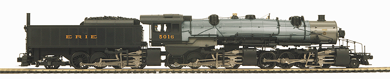Steam Erie 2-8-8-8-2 Triplex w/Proto-Sound 3.0, DCC & Smoke -- Erie #5016 (Russian Iron)