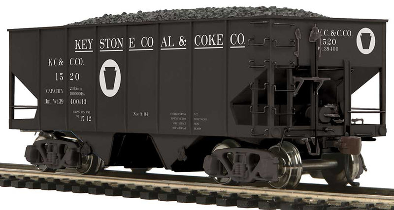 USRA 55-Ton 2-Bay Hopper - Ready to Run -- Keystone 1520
