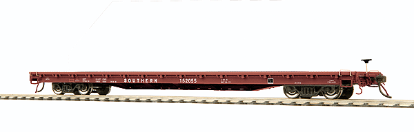 60' Wood Deck Flatcar -- Southern