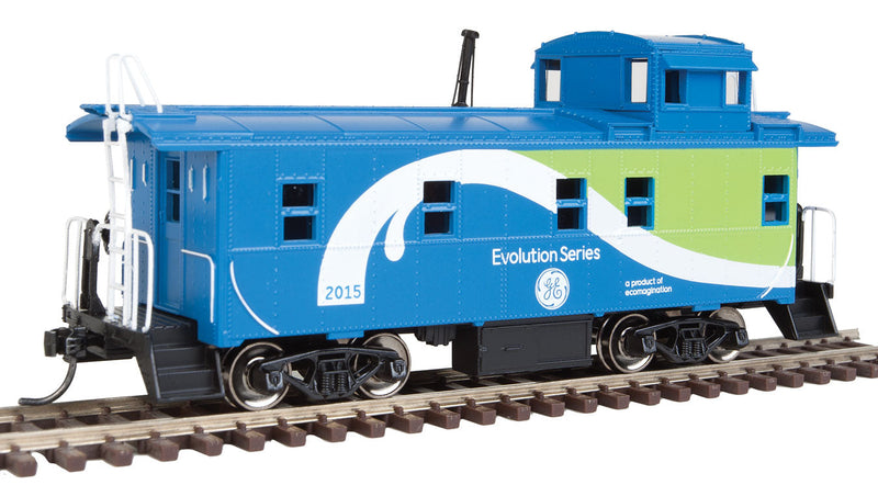 Offset-Cupola Steel Caboose - Ready-2-Rail(TM) -- G.E. Evolution