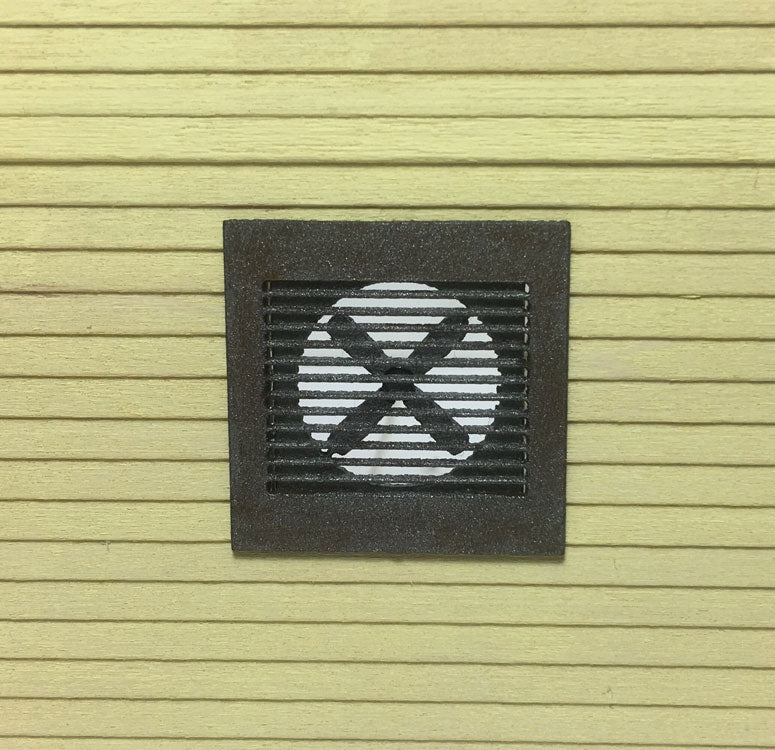 Wall Fans pkg(4) -- 1 x 1"  2.5 x 2.5cm