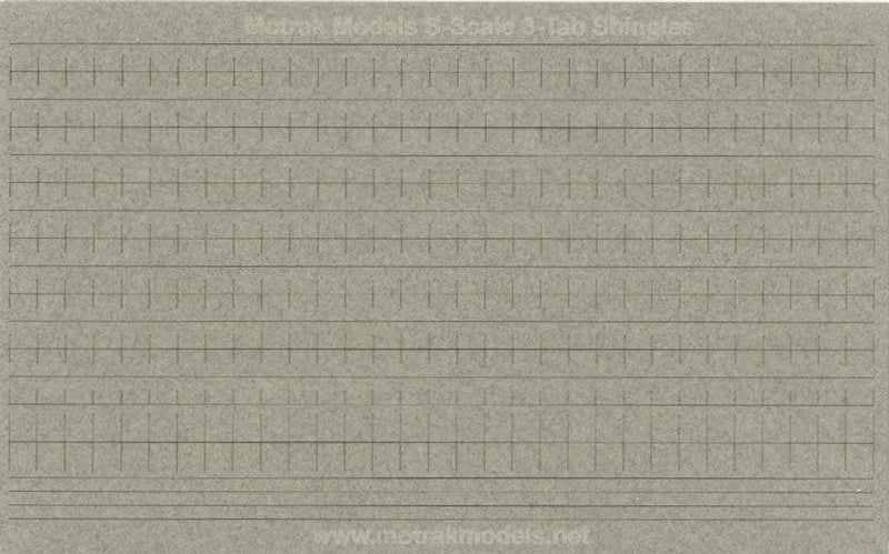 3-Tab Shingles -- Steel Gray pkg(6)