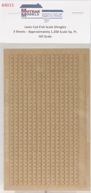 Fish Scale Shingles -- pkg(4)
