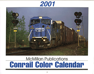 2001 Color Calendar -- Conrail