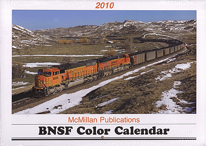 2010 Color Calendar -- BNSF