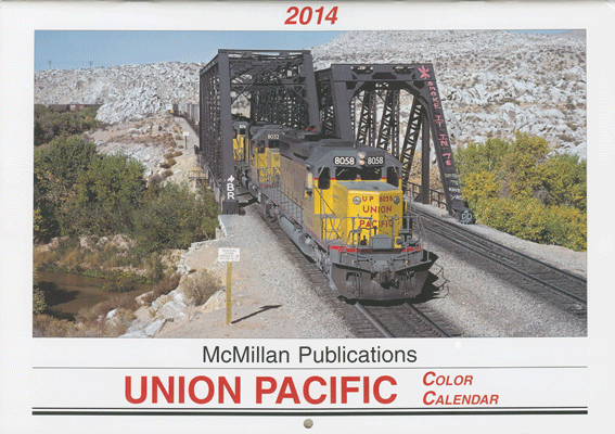 2014 Color Calendar -- Union Pacific