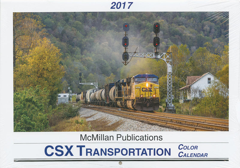 2017 Color Calendar -- CSX Transportation