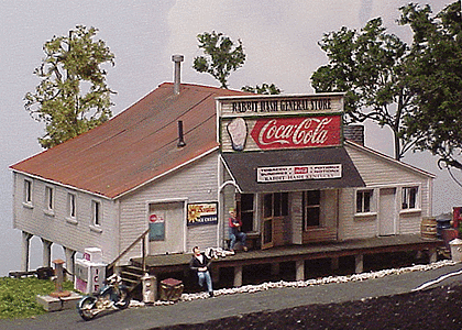 Rabbit Hash General Store (Laser-Cut Wood Kit)