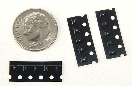 Micro Super-Blue LEDs .030 x .060" -- 15-Pack