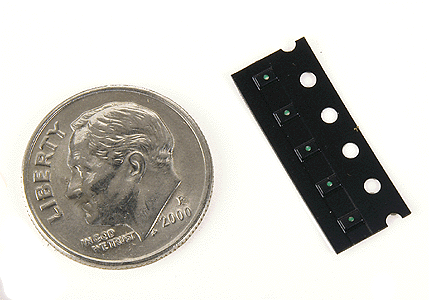 Micro Super-Blue LEDs 030 x .060" -- 5-Pack