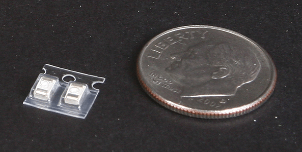High-Intensity LED -- White 1/16 x 1/8"  2 x 3mm pkg(2)