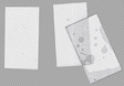 .005" Thick Plate Glass -- .85 x 1.70"  2.16 x 4.32cm pkg(4)
