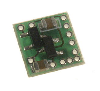 Ultra-Miniature Simulator Circuit Board - DCC & Stationary Use; Input 6-18V DC -- Beacon for Red or Yellow LEDS