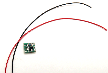Ultra-Miniature Simulator Circuit Board - DCC & Stationary Use; Input 6-18V DC -- FRED (End-of-Train)