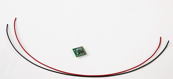 Ultra-Miniature Simulator Circuit Board - DCC & Stationary Use; Input 6-18V DC -- Unmarked Police Car