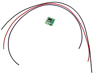 Ultra-Miniature Lighting Effect Circuit Only -- Fusee Simulator