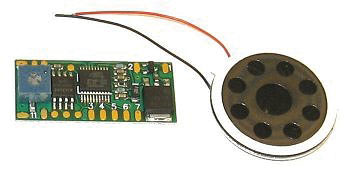 Little Sounds Module with 19/32 x 15/16"  15 x 24mm Speaker -- Waterfall Sounds