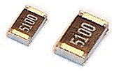 1/8-Watt SMD Resistor pkg(20) -- 61-Ohm