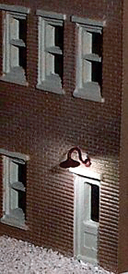 Gooseneck Building Light Kit pkg(8) -- White (Modern Lighting) LEDs