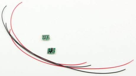 Constant Voltage Circuit for N & Z Scale -- Uni-Directional Module for up to 2 LEDs pkg(2)