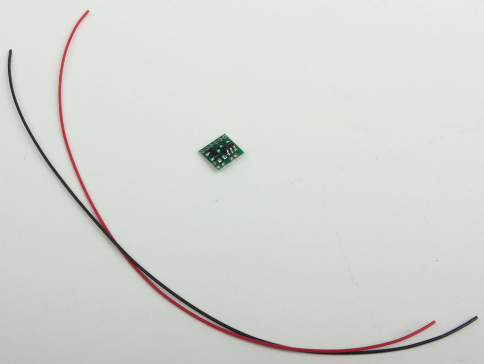 Constant Voltage Circuit for N & Z Scale -- Uni-Directional Module for up to 2 LEDs