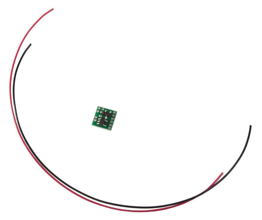 Ultra-Miniature Early-Era Flasher Simulator Circuit Board -- For Analog Use - Input: 3.3-18V DC
