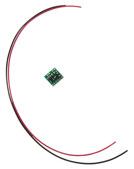 Ultra-Miniature FRED (End-of-Train/EOT) Simulator Circuit Board -- For Analog Use - Input: 3.3-18V DC