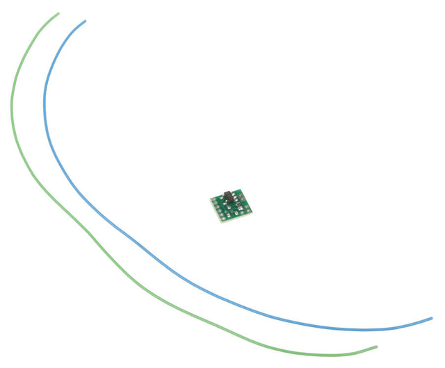 Ultra-Miniature Super Mars Light Simulator Circuit Board w/3 LED Outputs -- For Use w/Sound DCC Decoders & RC Applications - Input: 3.3-18V DC