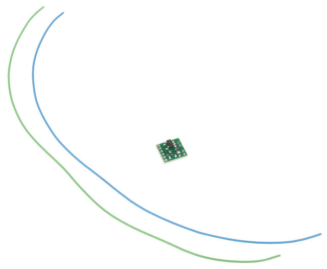 Ultra-Miniature Beacon Simulator Circuit Board -- Use w/White or Blue LEDs For Use w/Sound DCC Decoders & RC - Input: 3.3-18V DC