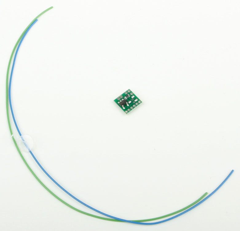 Ultra-Miniature Beacon Simulator Circuit Board -- Use w/Red or Yellow LEDs For Use w/Sound DCC Decoders & RC - Input: 3.3-18V DC