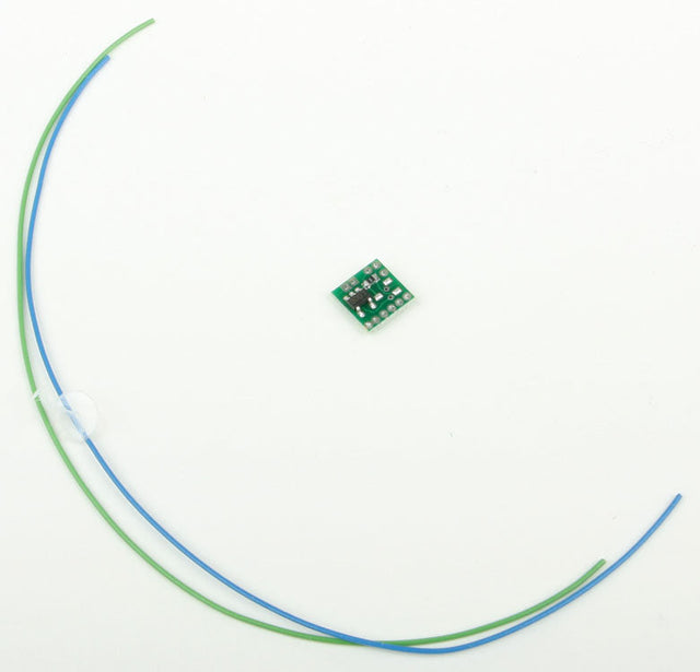 Ultra-Miniature Beacon Simulator Circuit Board -- Use w/Red or Yellow LEDs For Use w/Sound DCC Decoders & RC - Input: 3.3-18V DC