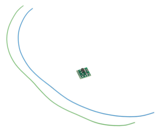 Ultra-Miniature Gyralight Simulator Circuit Board -- Use w/Red LEDs For Use w/Sound DCC Decoders & RC - Input: 3.3-18V DC