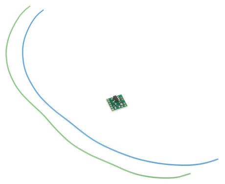 Ultra-Miniature Gyralight Simulator w/Optional Headlight Circuit Board -- For Use w/Sound DCC Decoders & RC - Input: 3.3-18V DC