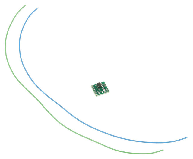 Ultra-Miniature Gyralight Simulator w/Optional Headlight Circuit Board -- For Use w/Sound DCC Decoders & RC - Input: 3.3-18V DC