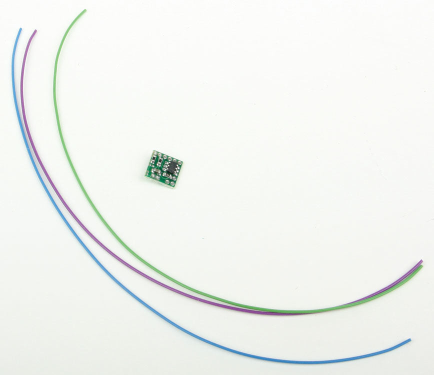 Ultra-Miniature Ditch Light Simulator Circuit Board -- For Use w/Sound DCC Decoders & RC Applications - Input: 3.3-18V DC