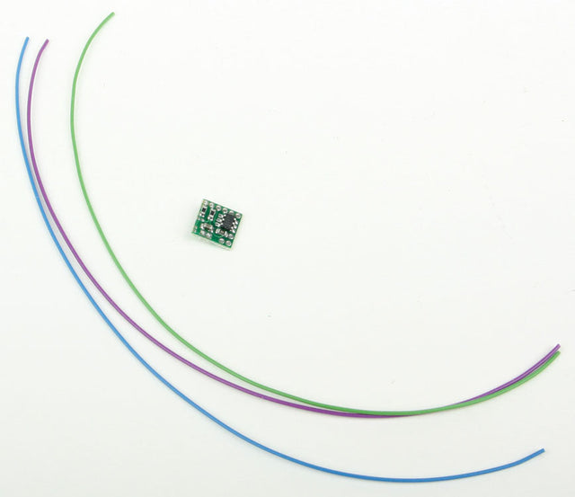Ultra-Miniature Ditch Light Simulator Circuit Board -- For Use w/Sound DCC Decoders & RC Applications - Input: 3.3-18V DC
