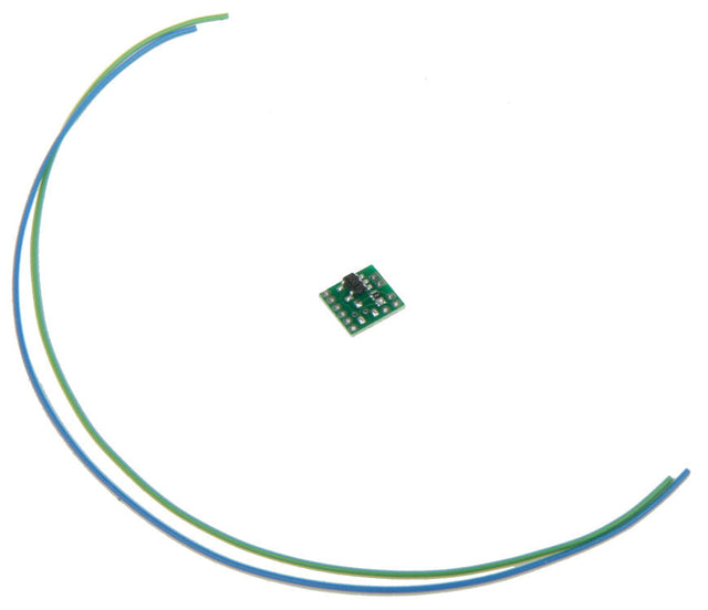 Ultra-Miniature Early-Era Flasher Simulator Circuit Board -- For Use w/Sound DCC Decoders & RC Applications - Input: 3.3-18V DC