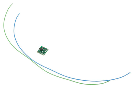 Ultra-Miniature Rotating Beacon Simulator Circuit Board -- Use w/White or Blue LEDs For Use w/Sound DCC Decoders & RC - Input: 3.3-18V DC