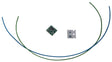 Ultra-Miniature 4-LED Rotating Beacon Simulator Circuit Board -- For Use with Sound DCC Decoders & RC Applications - Input: 3.3 to 18.0Volts DC