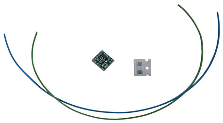 Ultra-Miniature 4-LED Rotating Beacon Simulator Circuit Board -- For Use with Sound DCC Decoders & RC Applications - Input: 3.3 to 18.0Volts DC